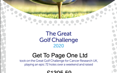 The Great Golf Challenge 2020 – Cancer Research UK